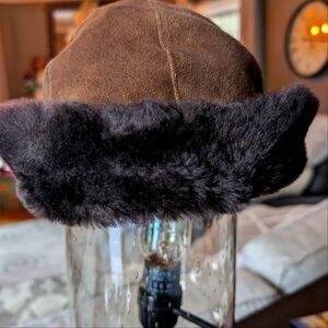 Brown Suede hat